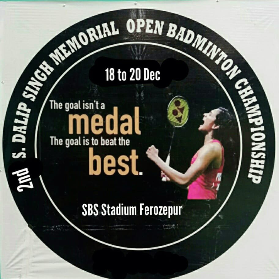 Dalip Singh Memorial Badminton Tournament