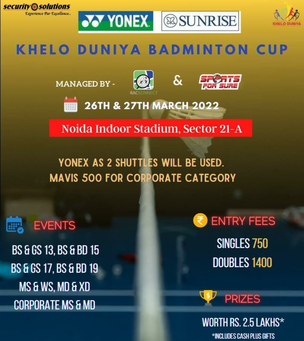 Khelo Duniya Badminton Cup