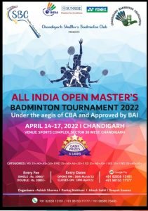 All India Open Masters Badminton Tournament