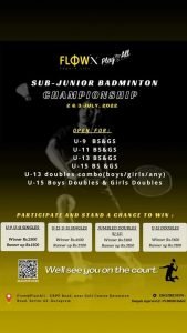 Flow Play All Badminton Championship