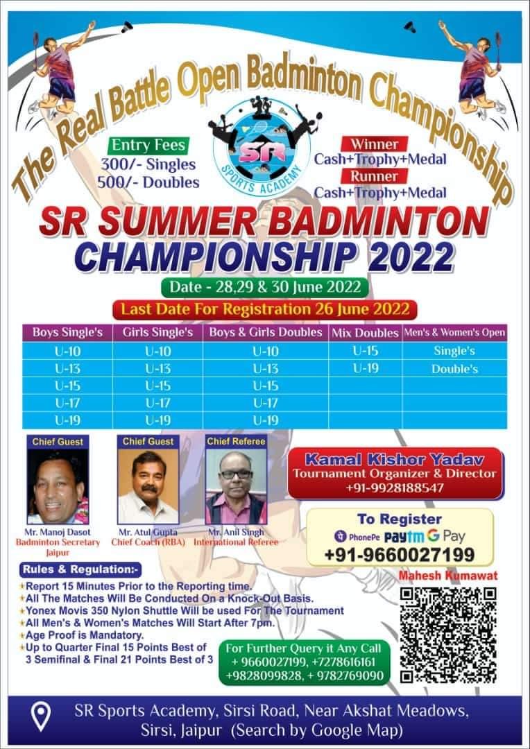The Real Battle Open Badminton Championship