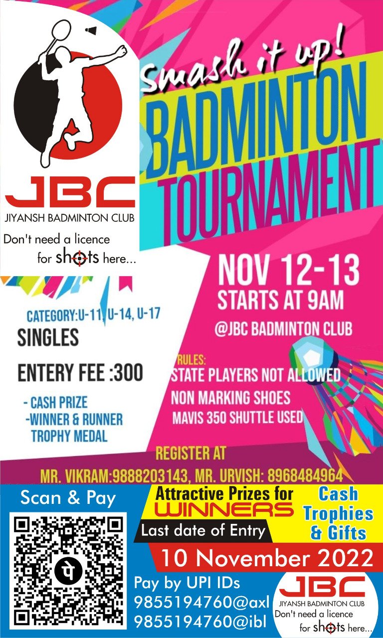 Smash It Up Badminton Tournament