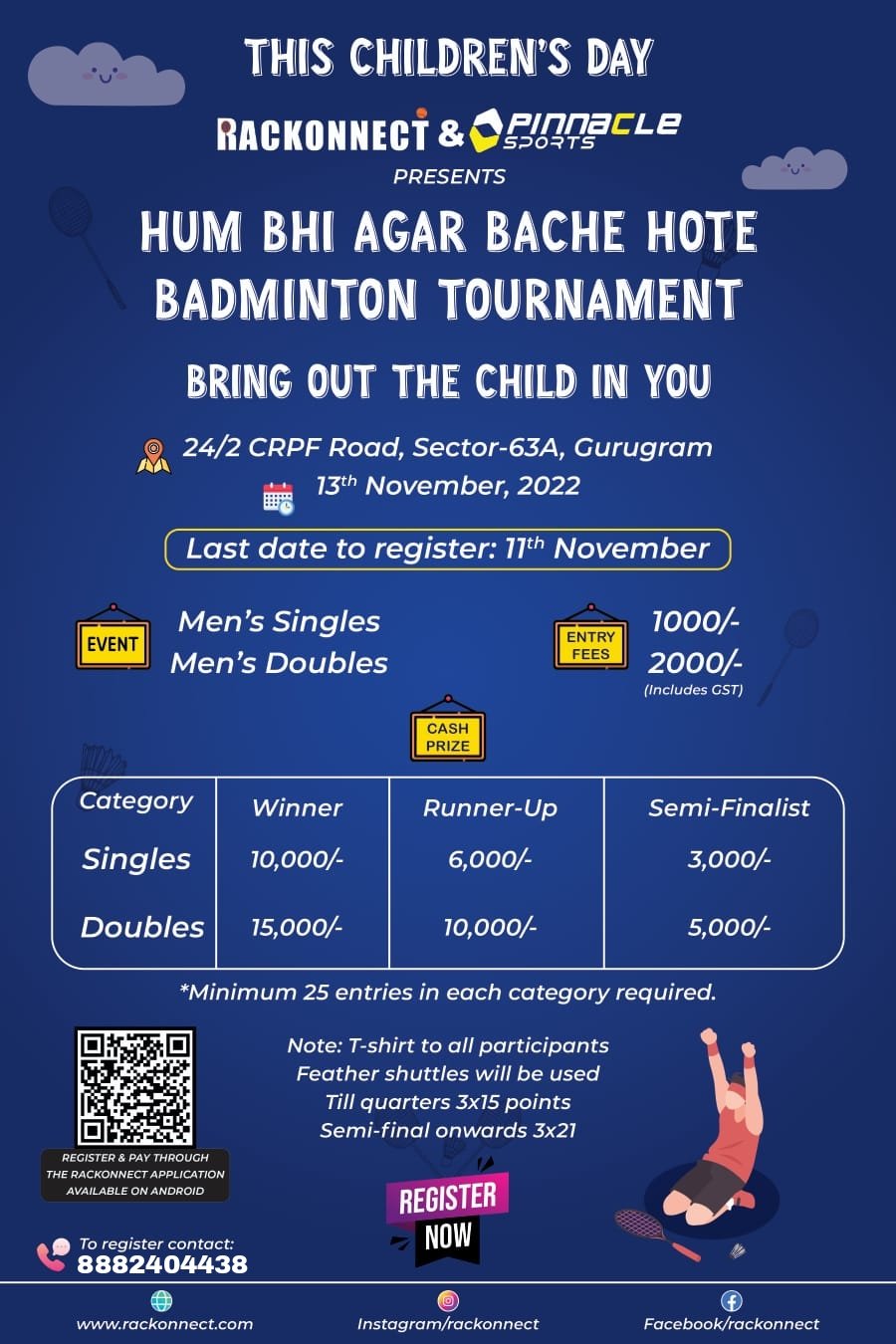 Children Day Badminton Tournament