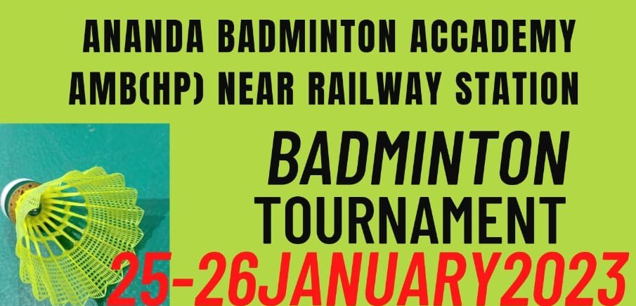 Open Badminton Tournament AMB