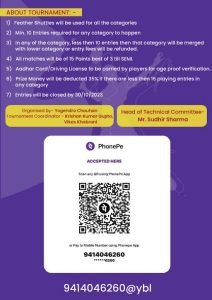 Biggest Badminton Tournament Jaipur