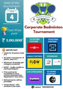 Open Corporate Badminton Championship