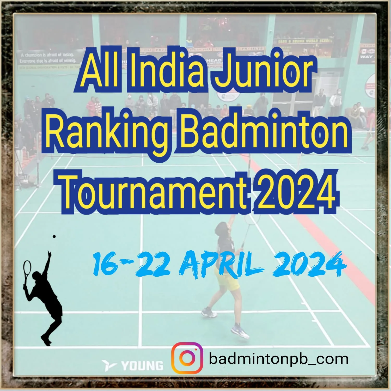All India Jr Ranking Badminton Tournament 2024