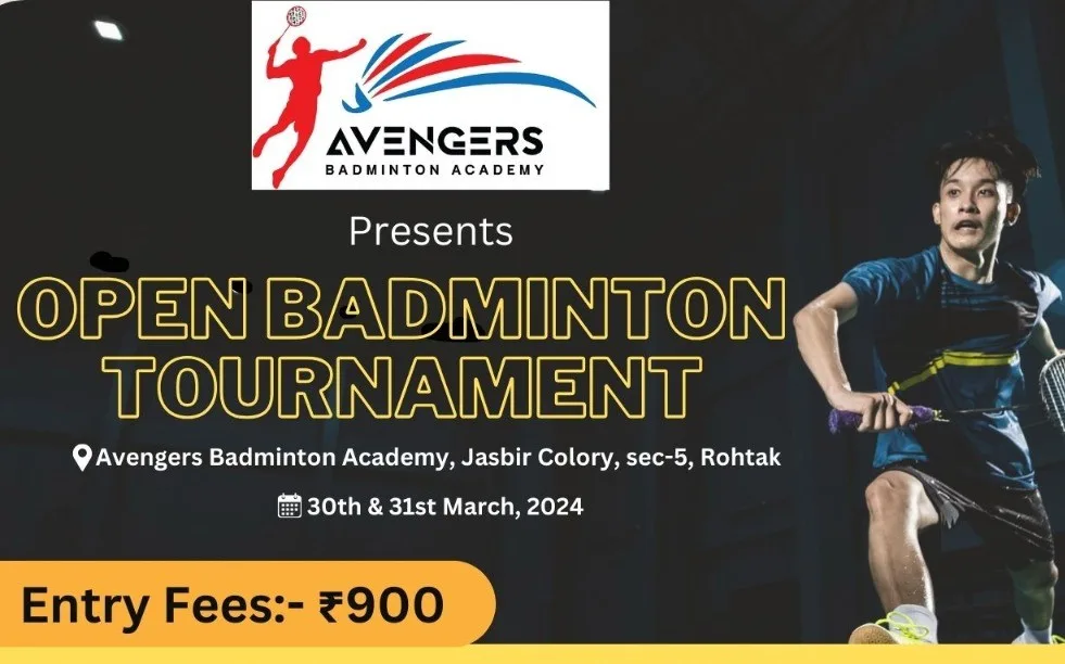 Open Badminton Tournament, Rohtak_TN