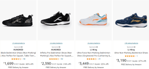 Hundred Badminton Shoes