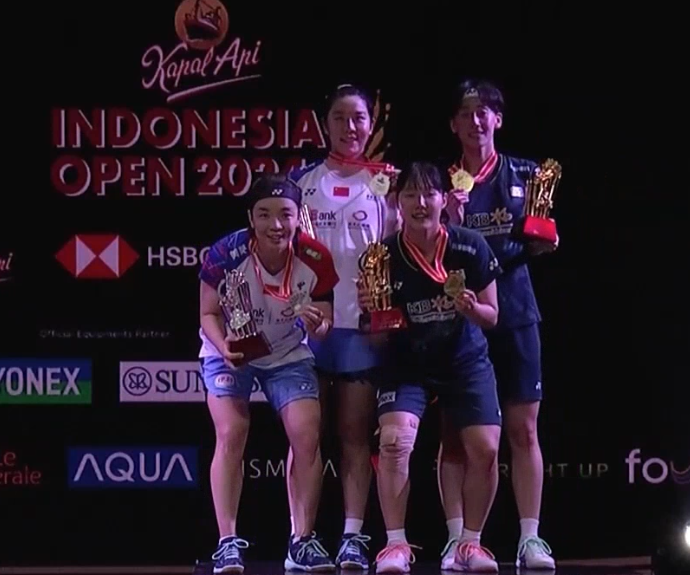 Winners Indonesia Open 2025