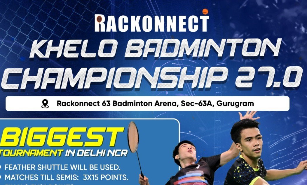 RACKONNECT KHELO BADMINTON CHAMPIONSHIP 27.0