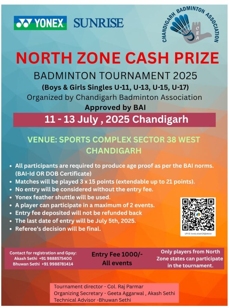 North Zone Tournament Poster