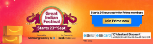 Amazon Great Indian Festival sale