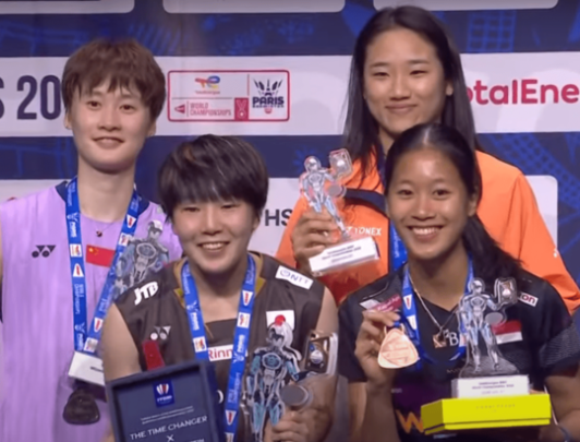 WS Champion BWF World Championship 2025 Paris