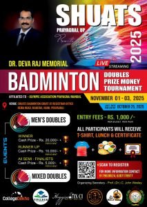 Dr.Deva Raj Memorial Badminton Doubles Tournament -